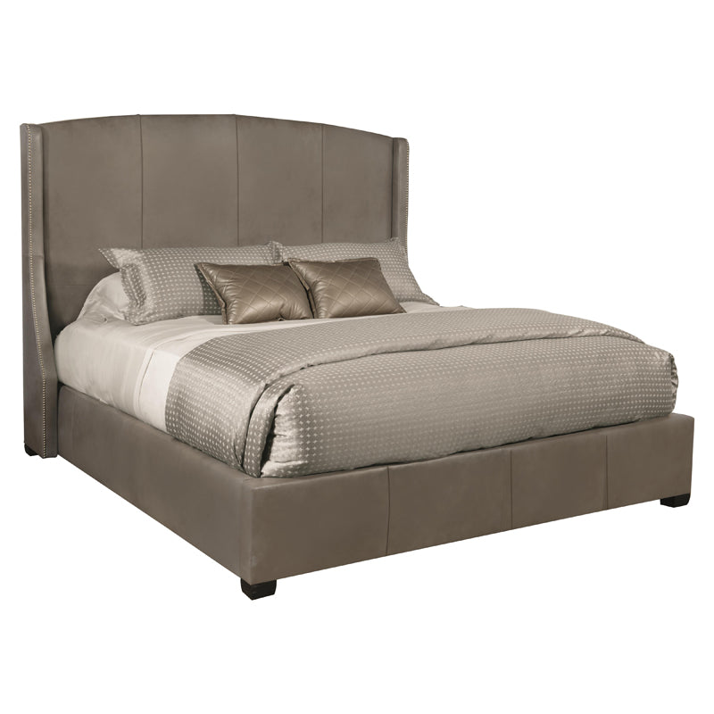 Cooper Leather Shelter Bed-King