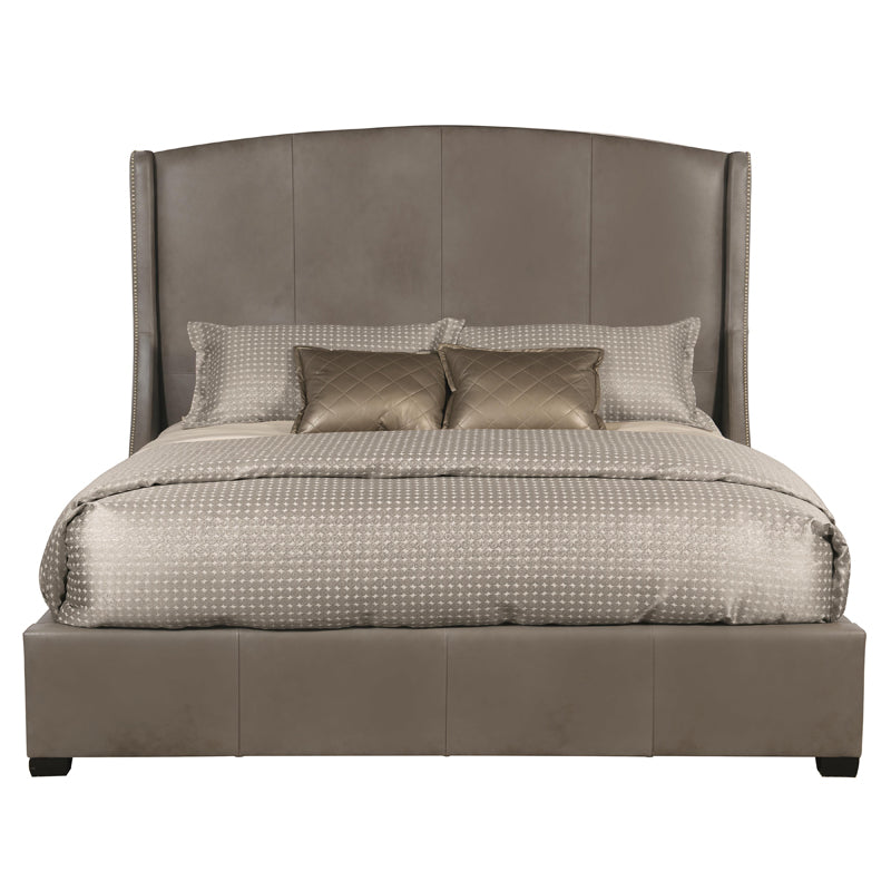 Cooper Leather Shelter Bed-King