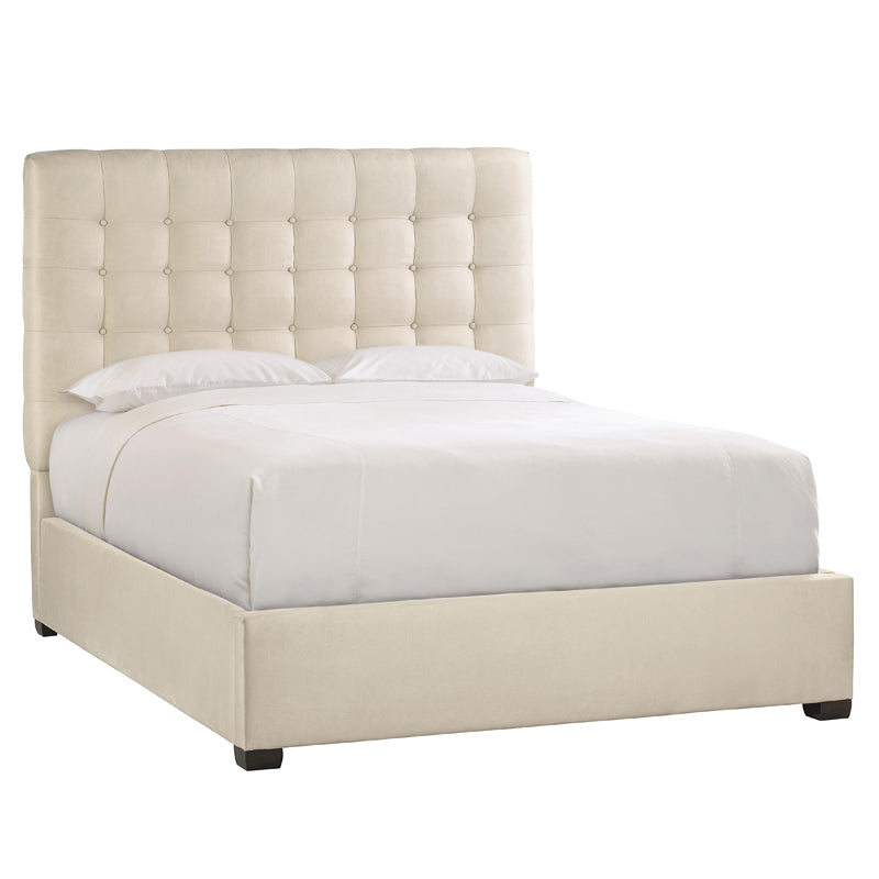 Avery Fabric Panel Bed-Extended Queen