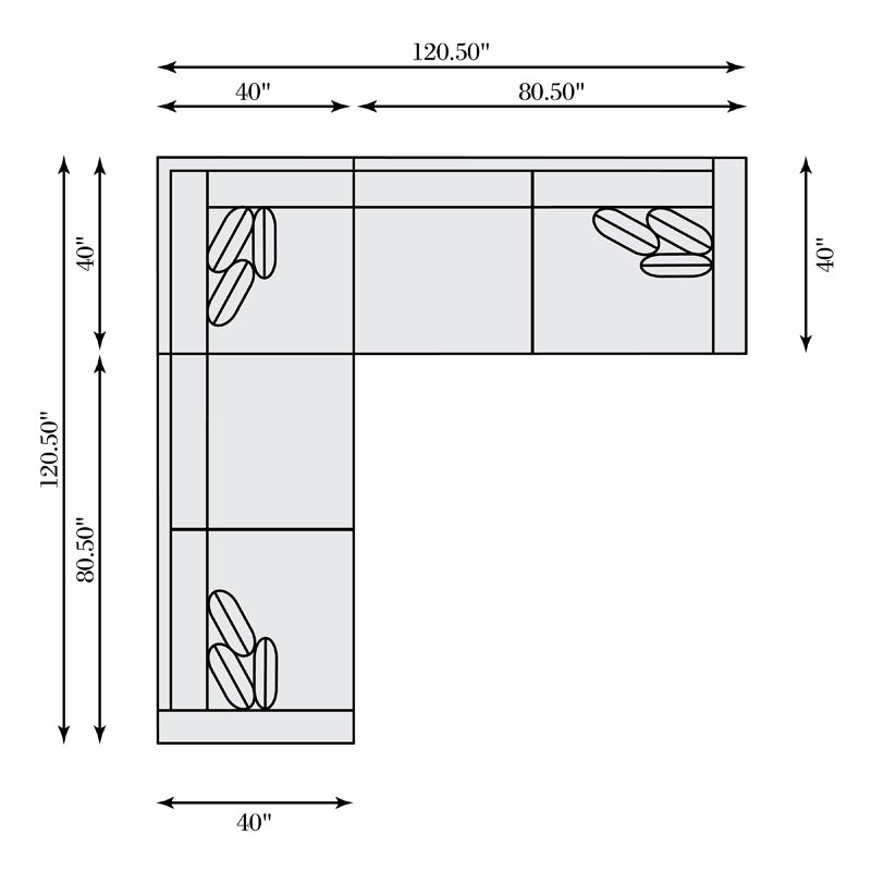Helena Fabric Sectional