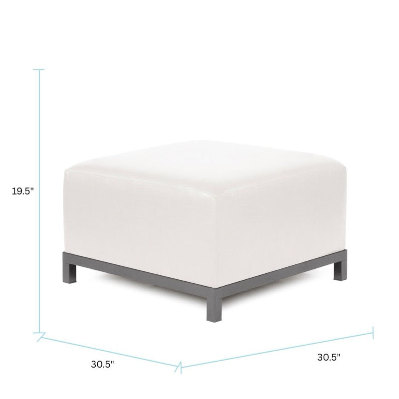 The Avanti Axis Ottoman With Cover