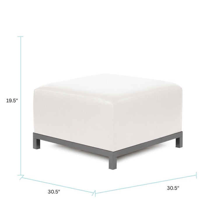 The Avanti Axis Ottoman With Cover