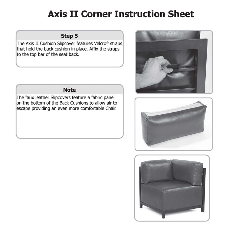 The Avanti Axis Ottoman With Cover