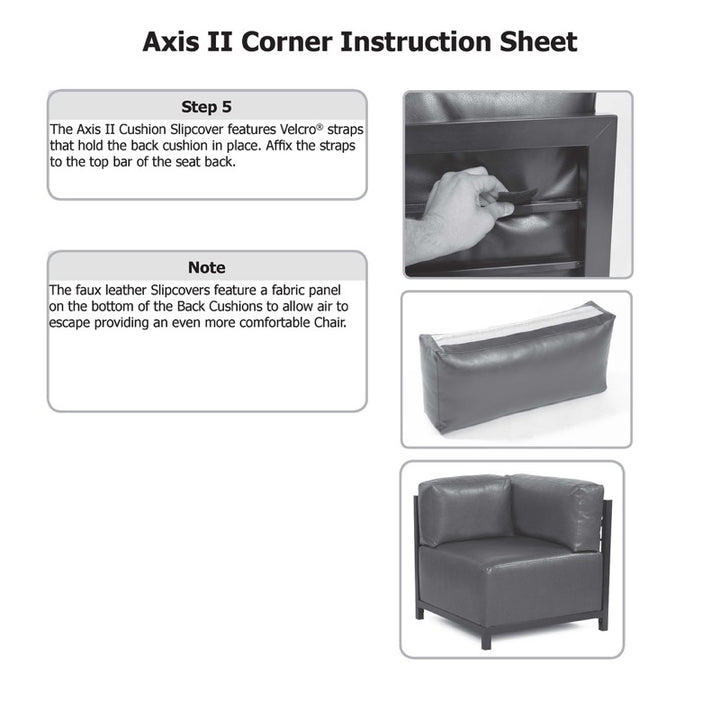The Avanti Axis Ottoman With Cover