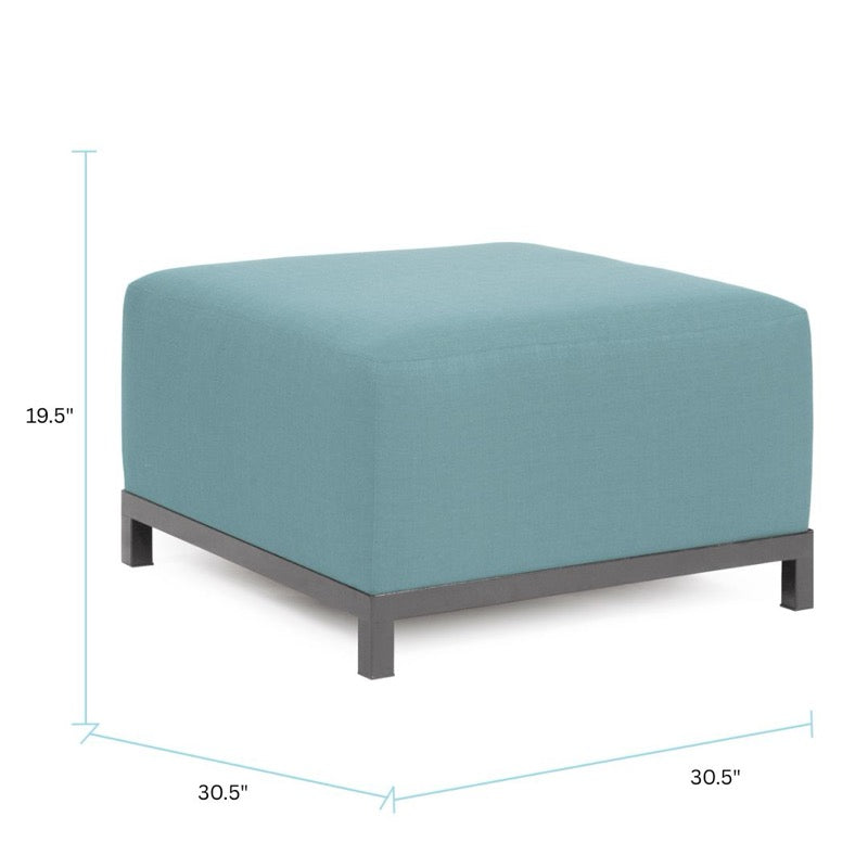 The Sterling Axis Ottoman With Cover