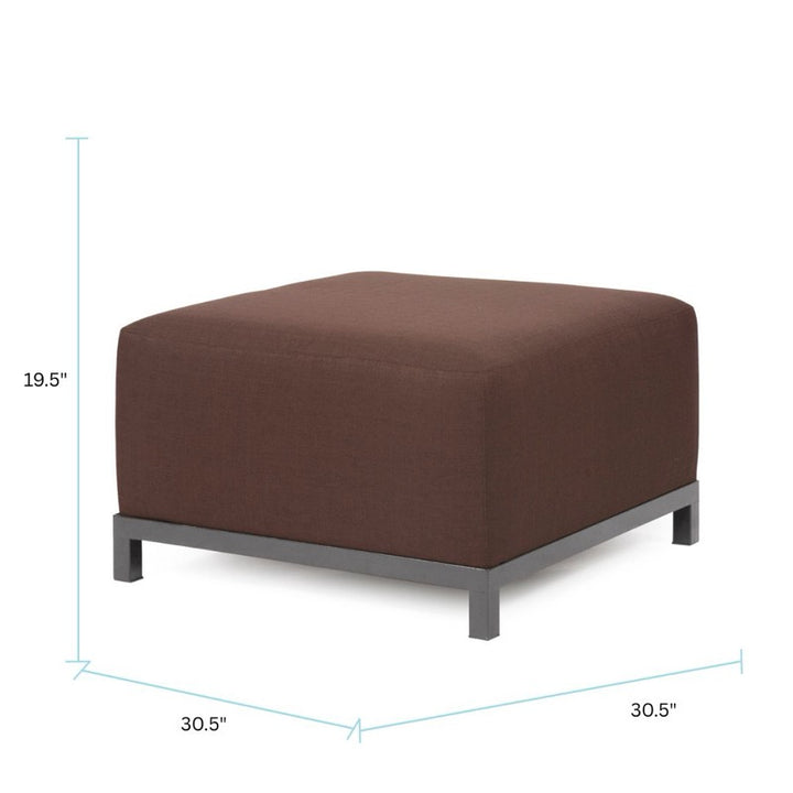 The Sterling Axis Ottoman With Cover