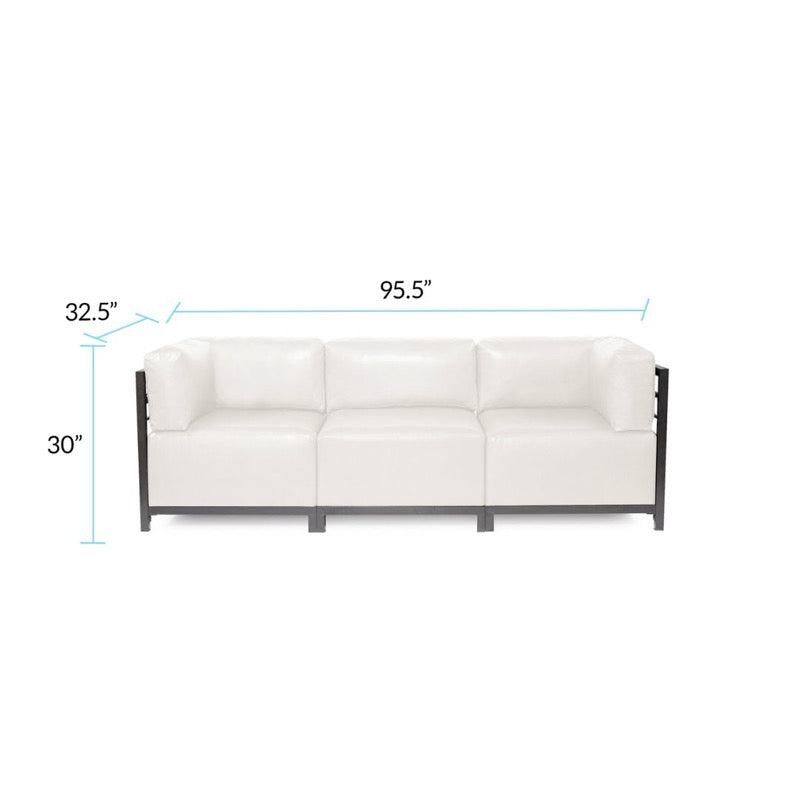 The Avanti Axis3-Piece Sectional Sofa With Cover