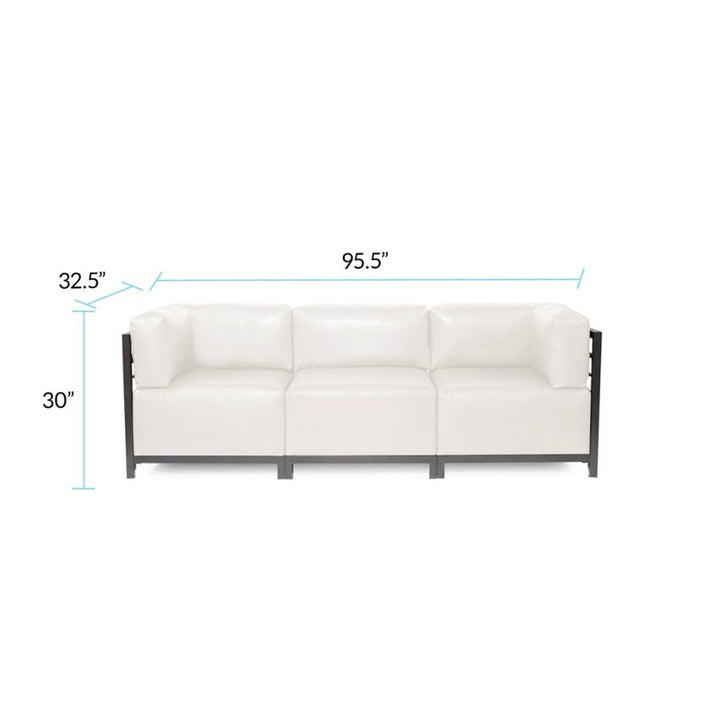 The Avanti Axis3-Piece Sectional Sofa With Cover