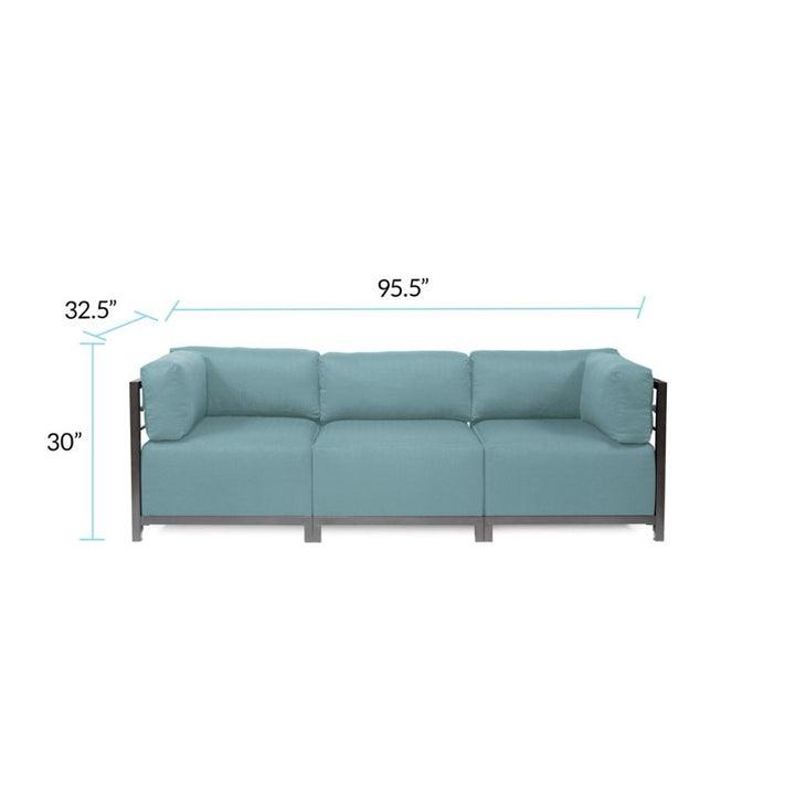 The Sterling Axis3-Piece Sectional Sofa With Cover