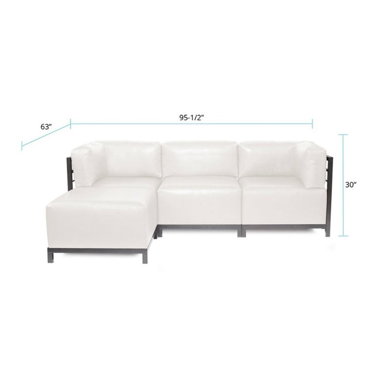 The Avanti Axis4-Piece Sectional Sofa With Cover