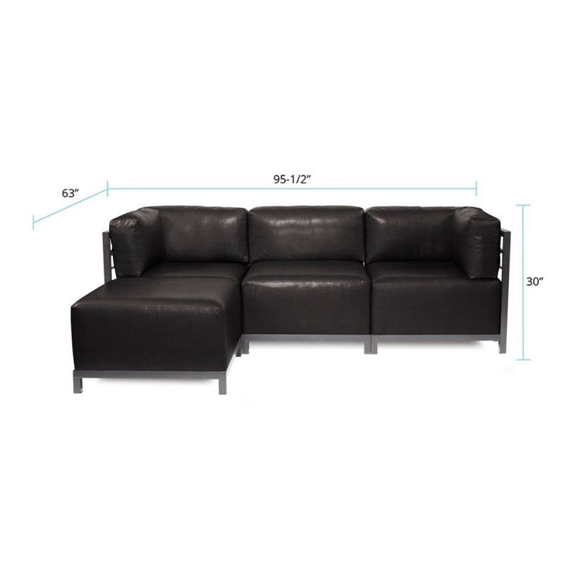 The Avanti Axis4-Piece Sectional Sofa With Cover