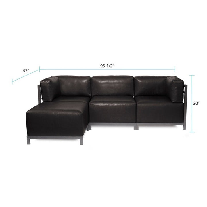 The Avanti Axis4-Piece Sectional Sofa With Cover