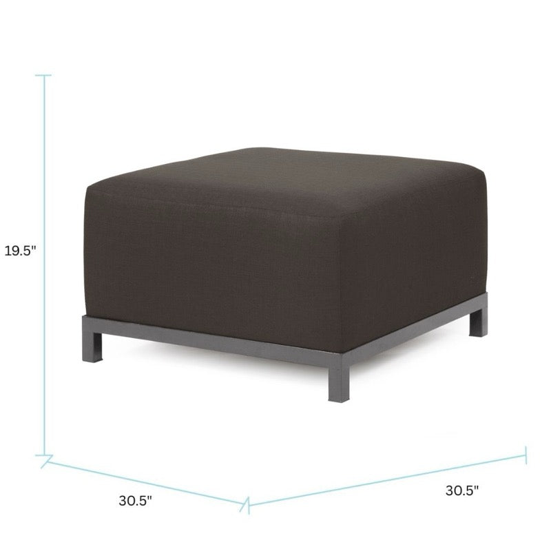 The Seascape Axis Ottoman With Cover