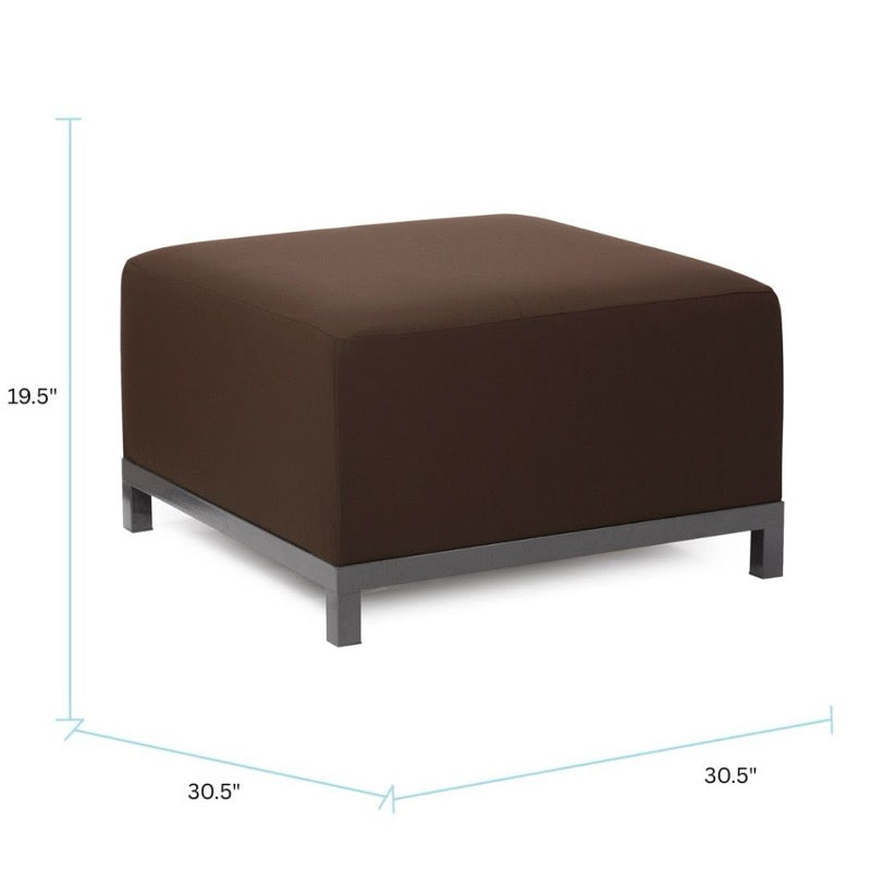 The Seascape Axis Ottoman With Cover