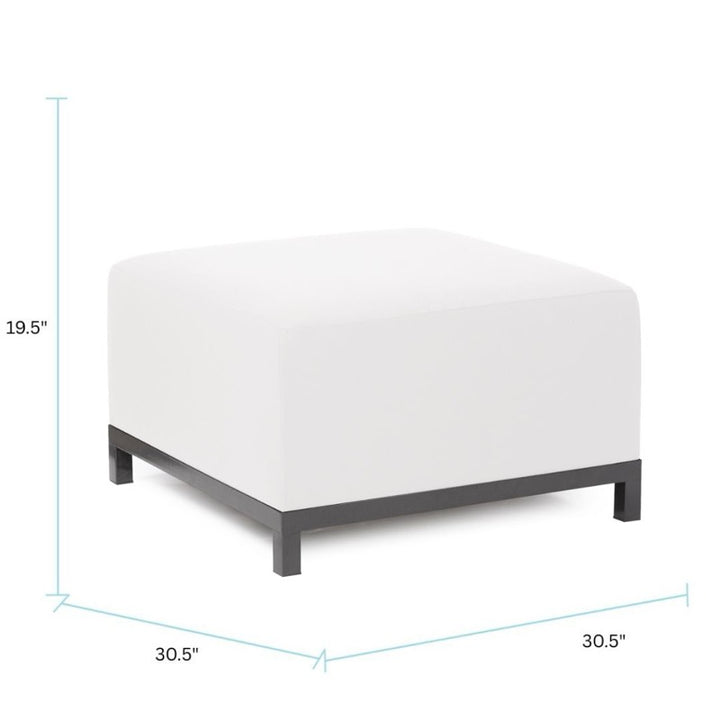 The Seascape Axis Ottoman With Cover