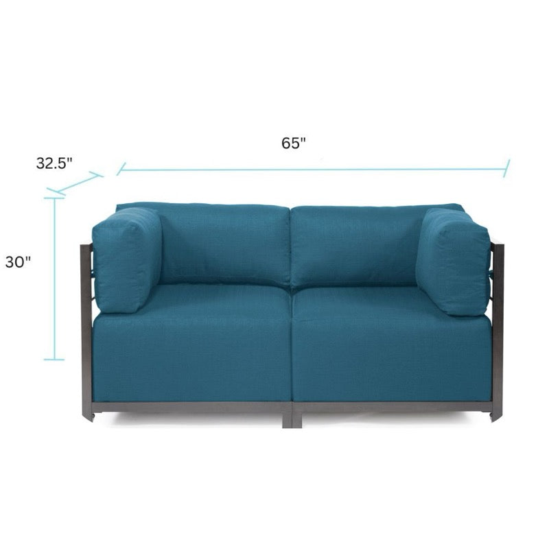 The Seascape Axis 2-Piece Sectional Sofa With Cover