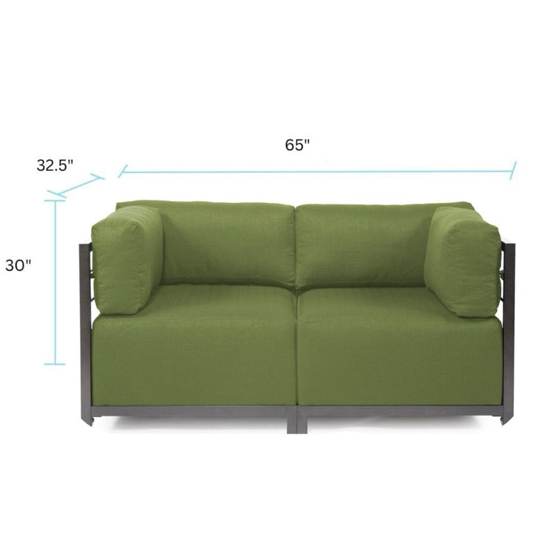 The Seascape Axis 2-Piece Sectional Sofa With Cover