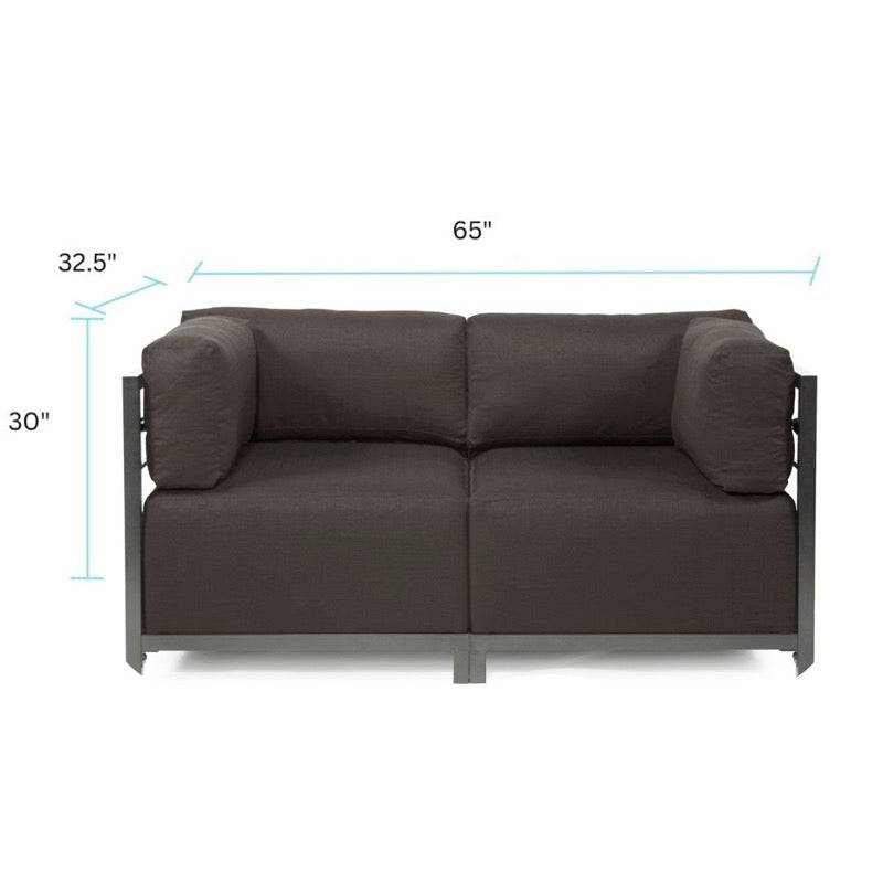 The Seascape Axis 2-Piece Sectional Sofa With Cover