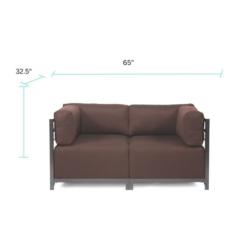 The Seascape Axis 2-Piece Sectional Sofa With Cover