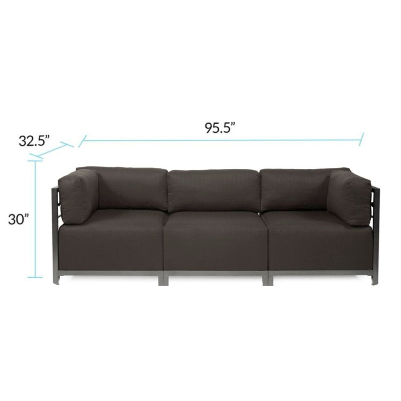 The Seascape Axis3-Piece Sectional Sofa With Cover