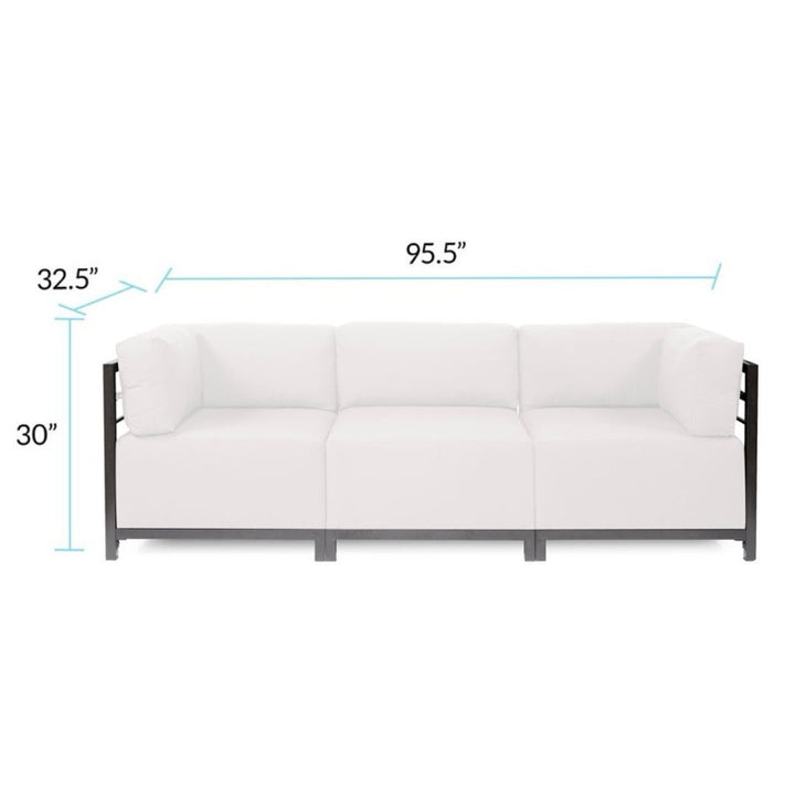The Seascape Axis3-Piece Sectional Sofa With Cover