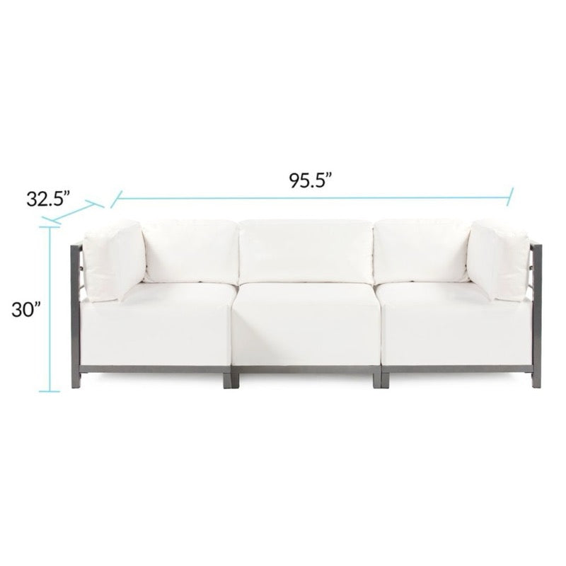 The Atlantis Axis3-Piece Sectional Sofa With Cover