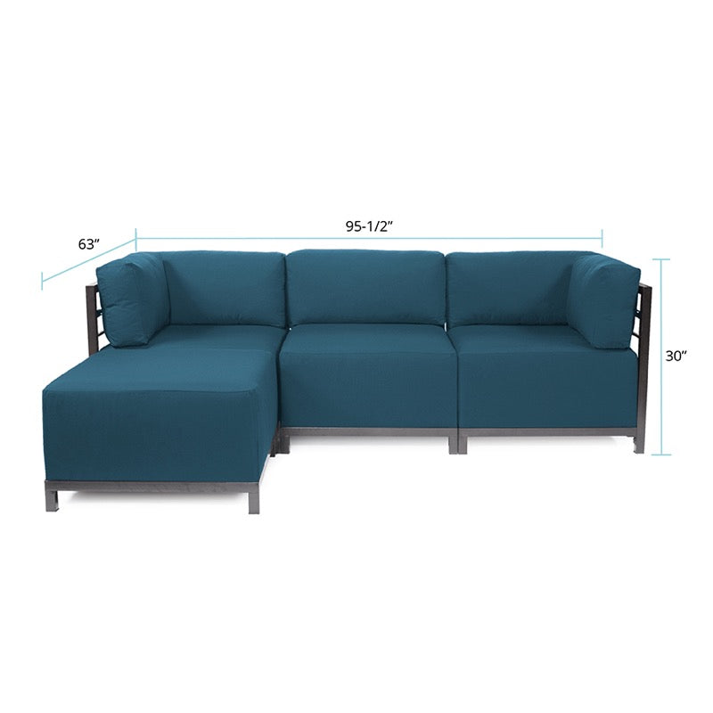 The Seascape Axis4-Piece Sectional Sofa With Cover