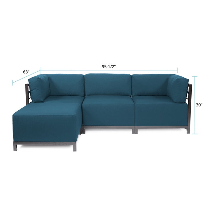 The Seascape Axis4-Piece Sectional Sofa With Cover