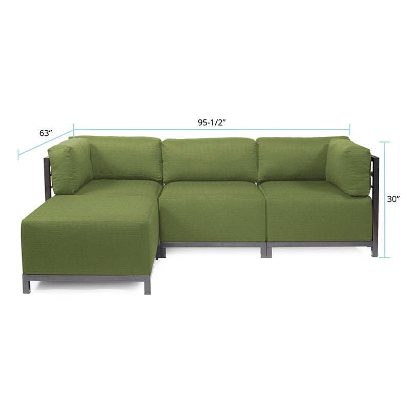 The Seascape Axis4-Piece Sectional Sofa With Cover