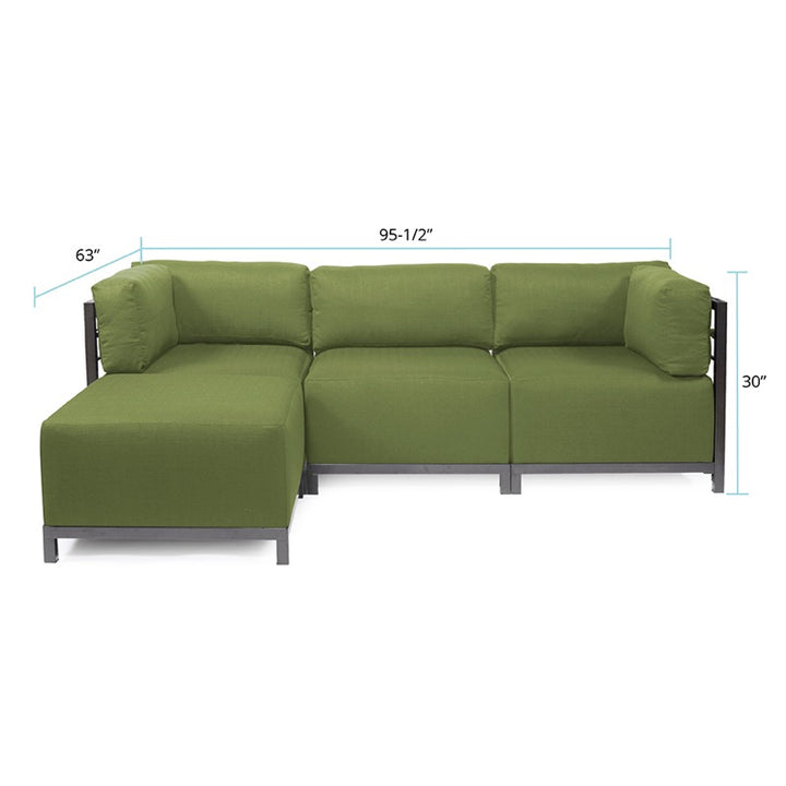 The Seascape Axis4-Piece Sectional Sofa With Cover