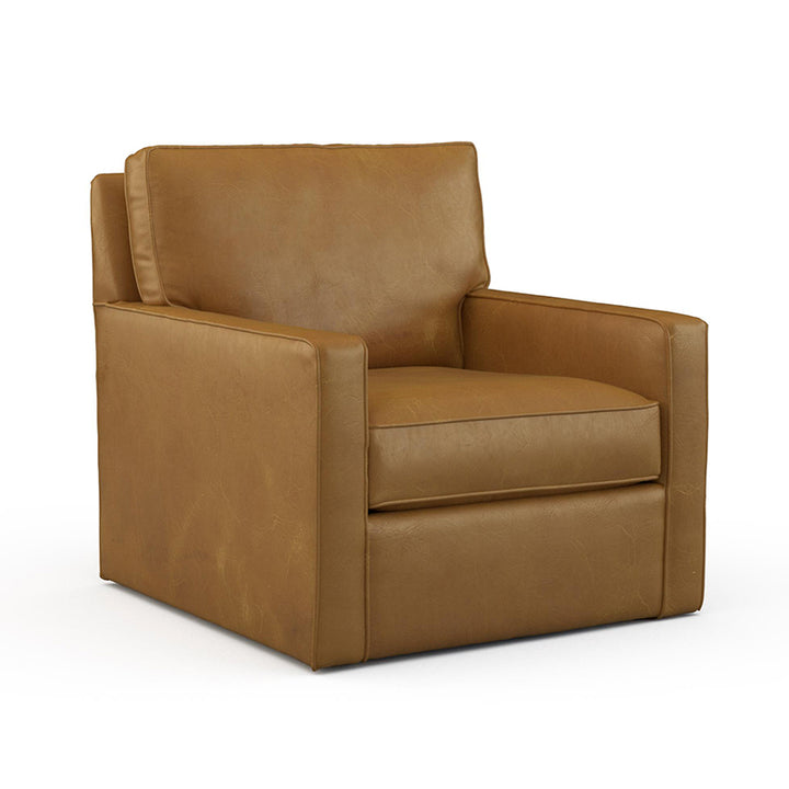 Ramsey Leather Swivel Chair