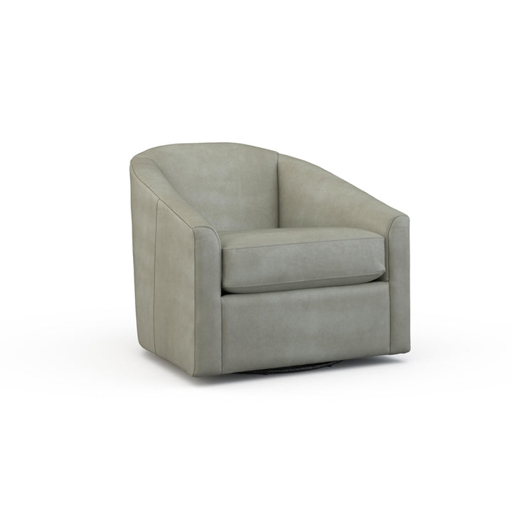 Tara Leather Swivel Chair