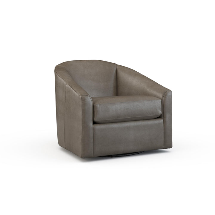 Tara Leather Swivel Chair
