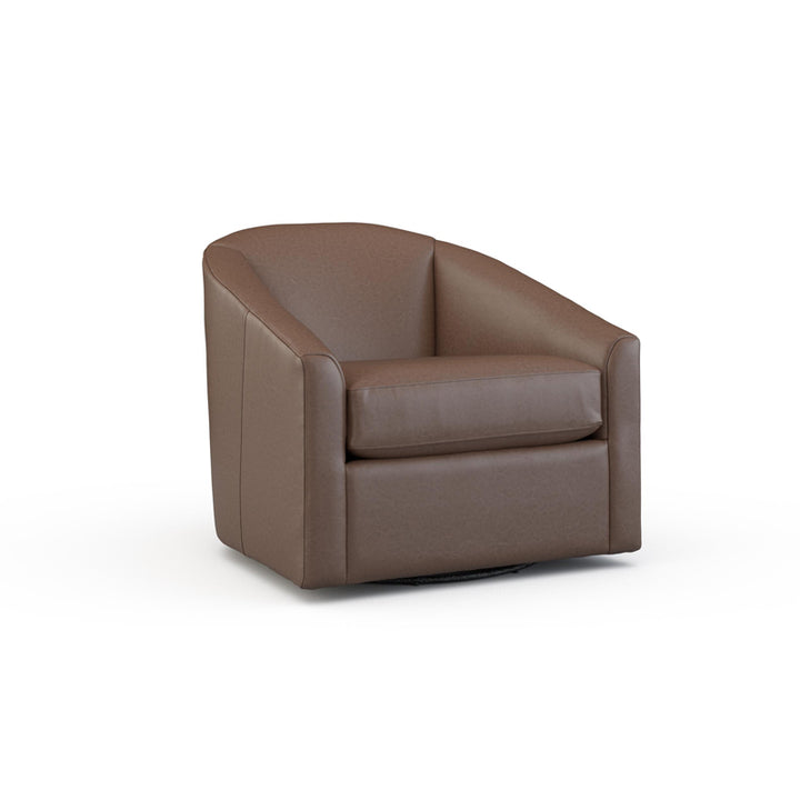 Tara Leather Swivel Chair