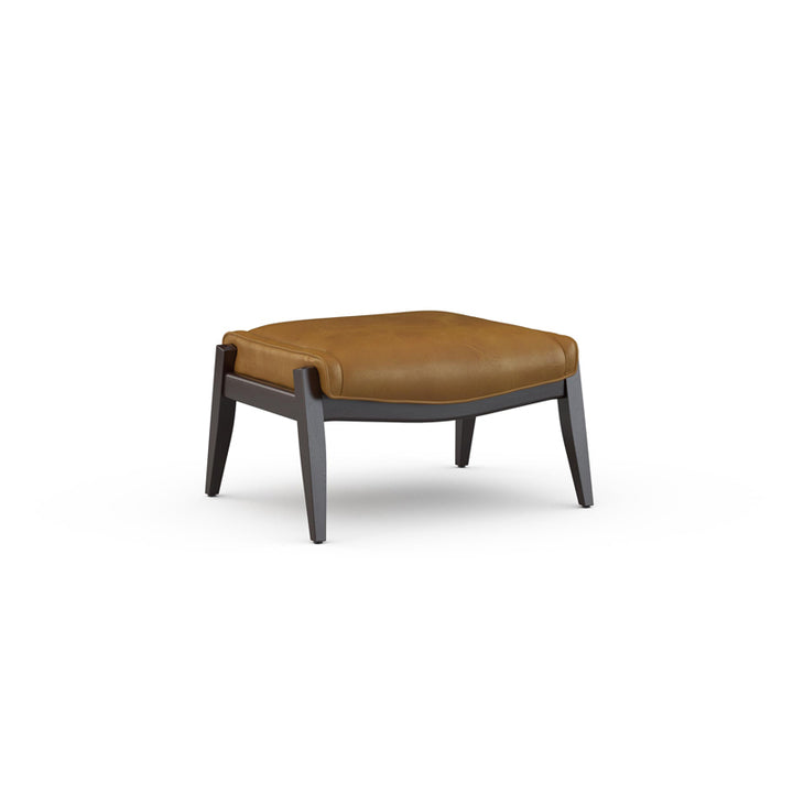 Kayla Leather Ottoman