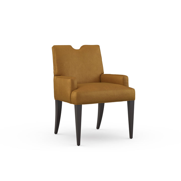 Hopkins Leather Dining Arm Chair