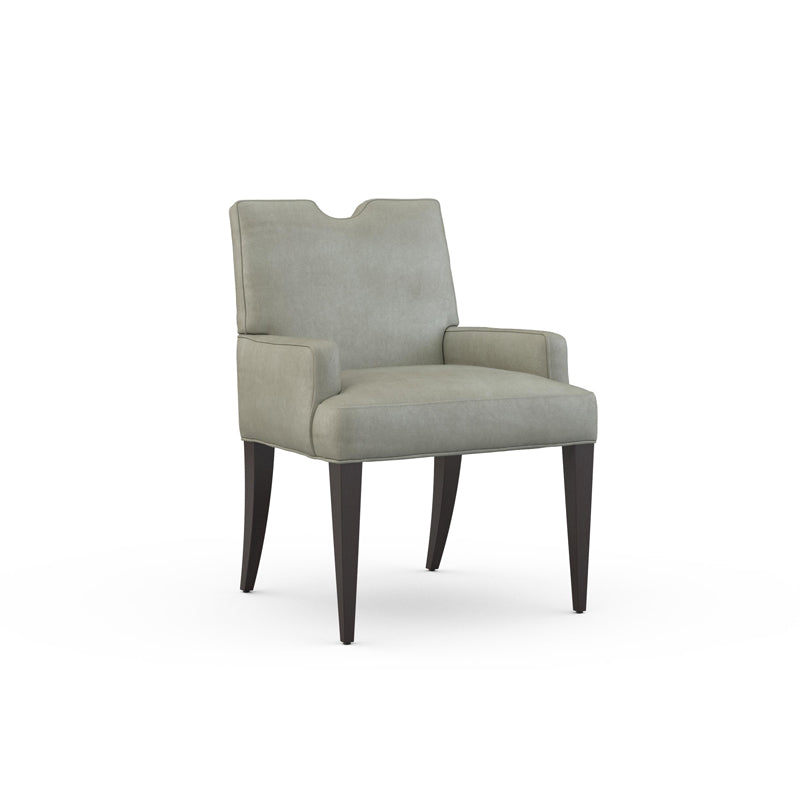 Hopkins Leather Dining Arm Chair