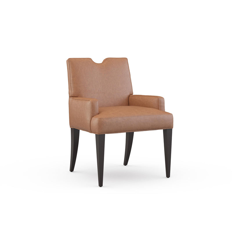 Hopkins Leather Dining Arm Chair
