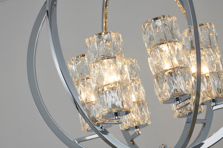 LA14 Six Light Chandelier