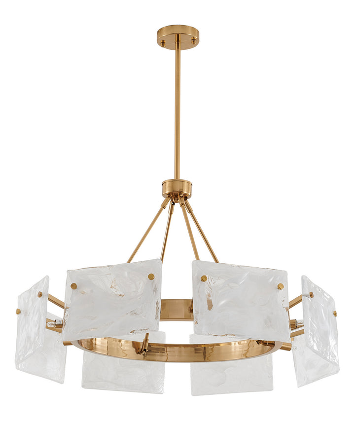 LA33C32CO Eight Light Chandelier
