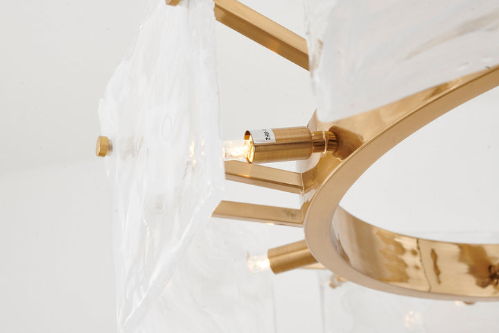 LA33C32CO Eight Light Chandelier