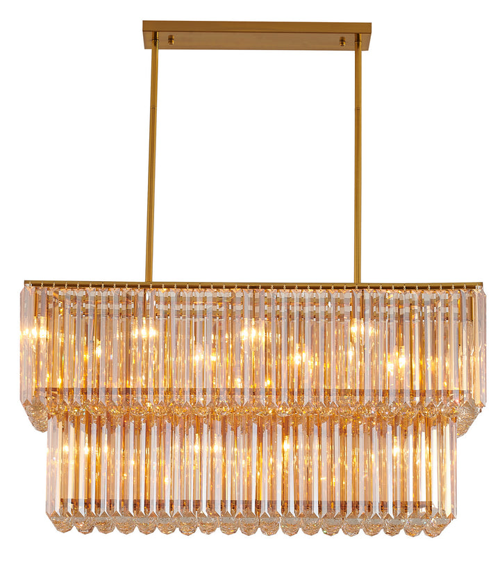 LA35C38G 14 Light Chandelier