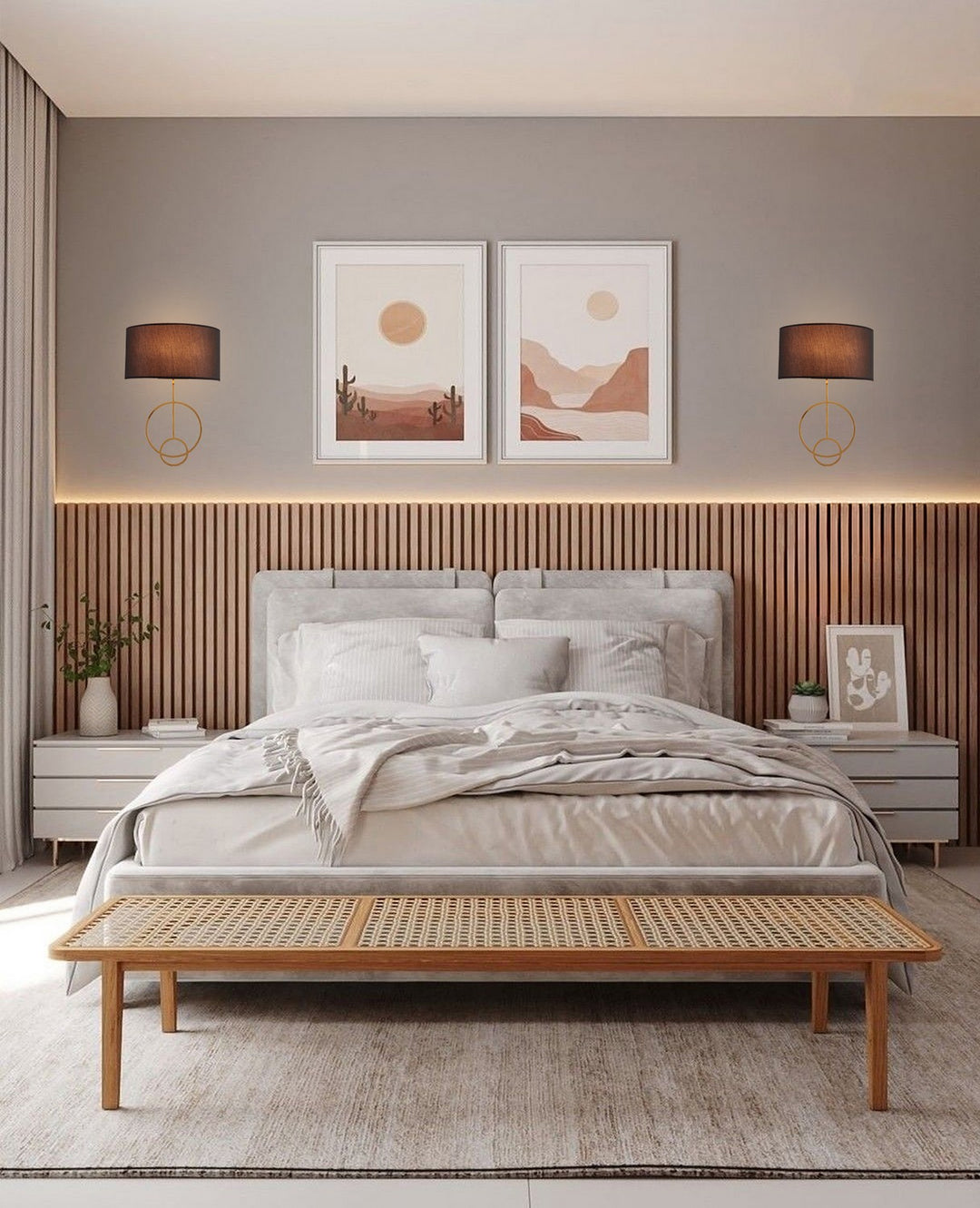 LA38W14SB One Light Wall Sconce