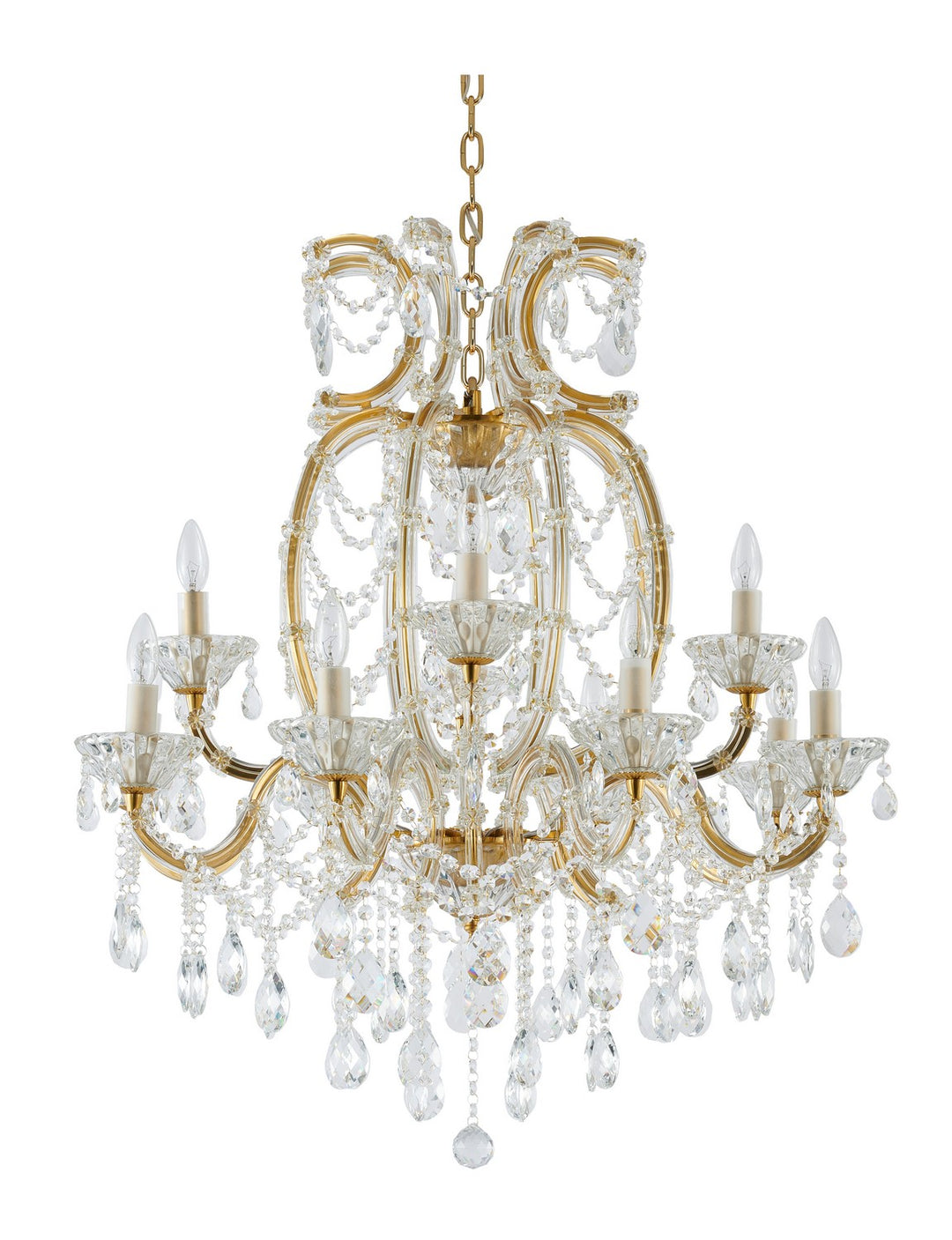 LA4307C38BR 18 Light Chandelier