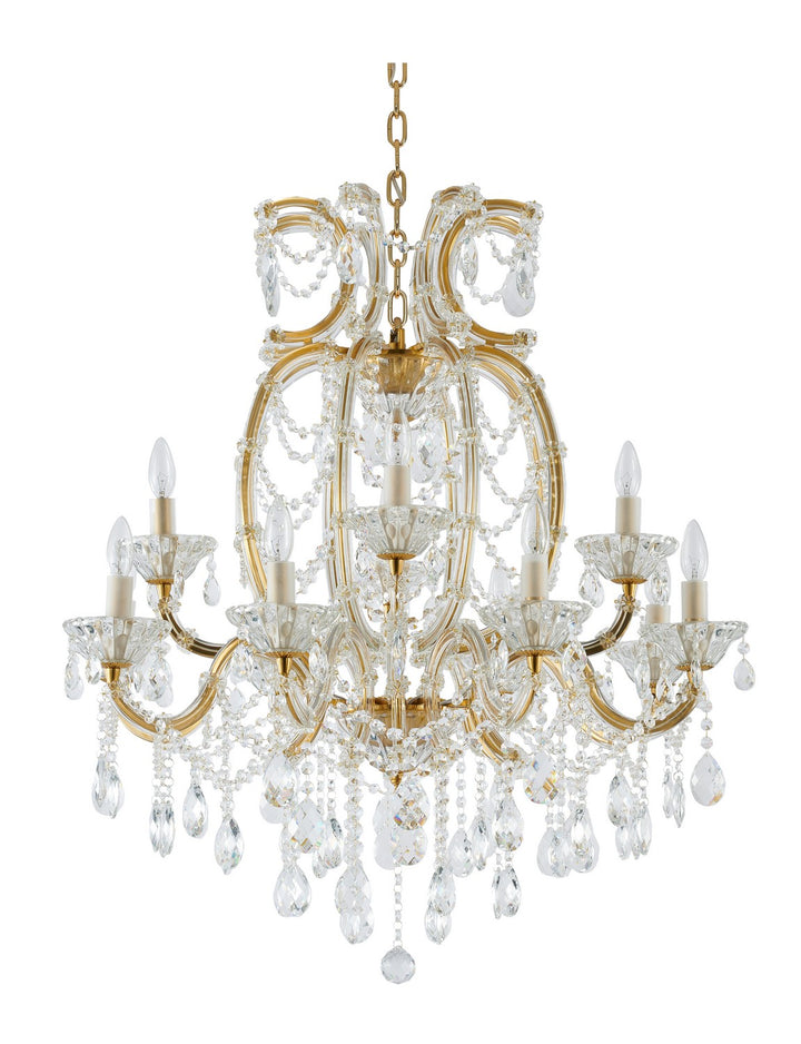 LA4307C38BR 18 Light Chandelier