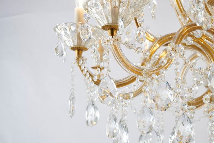 LA4307C38BR 18 Light Chandelier