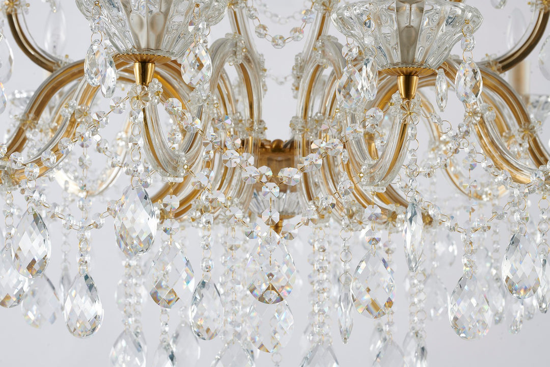 LA4307C38BR 18 Light Chandelier