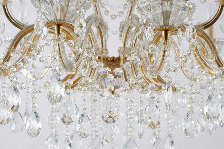 LA4307C38BR 18 Light Chandelier