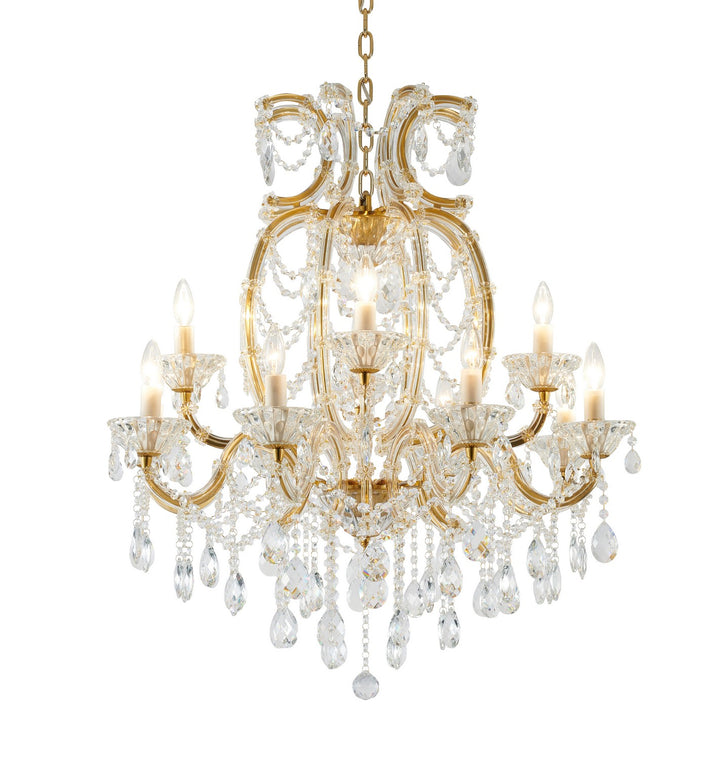 LA4307C38BR 18 Light Chandelier