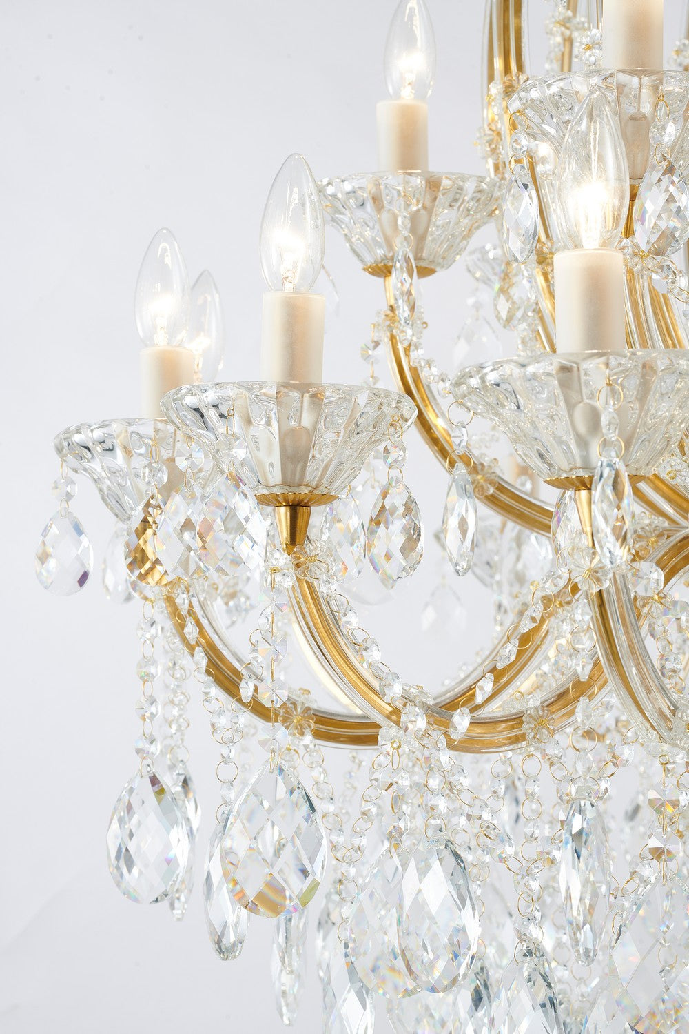 LA4307C42BR 24 Light Chandelier